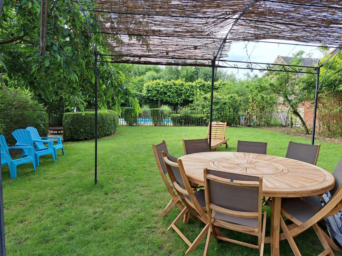 Maison de vacances à la campagne avec piscine MAISON SIMON Aubencheul-aux-Bois Esterno foto
